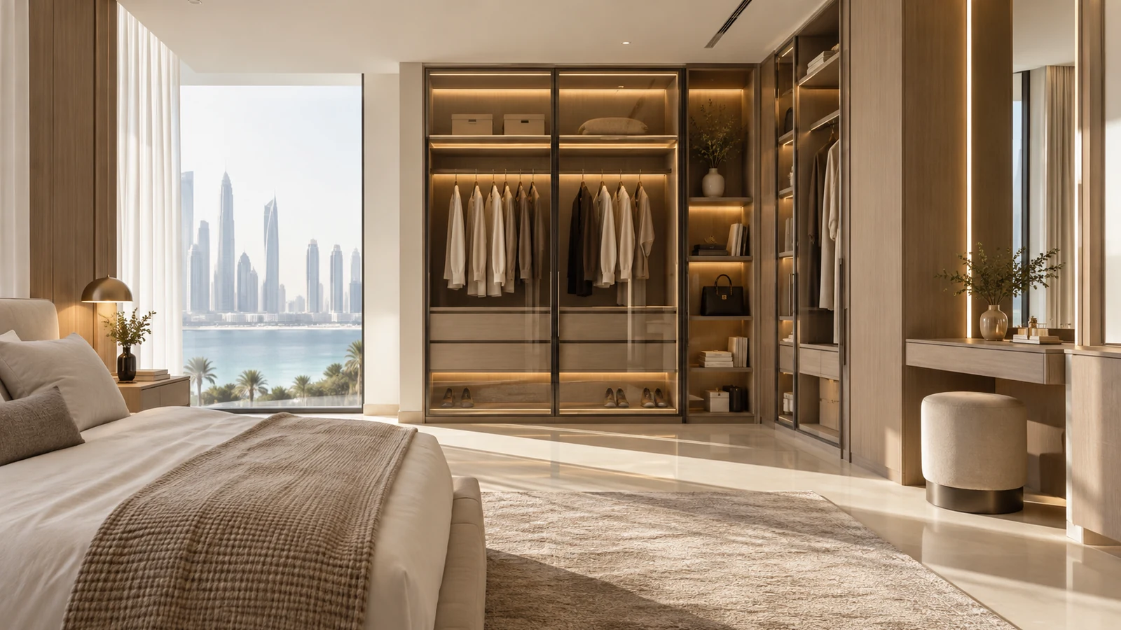 Crafted storage, refined finishes and thoughtful interior woodwork.